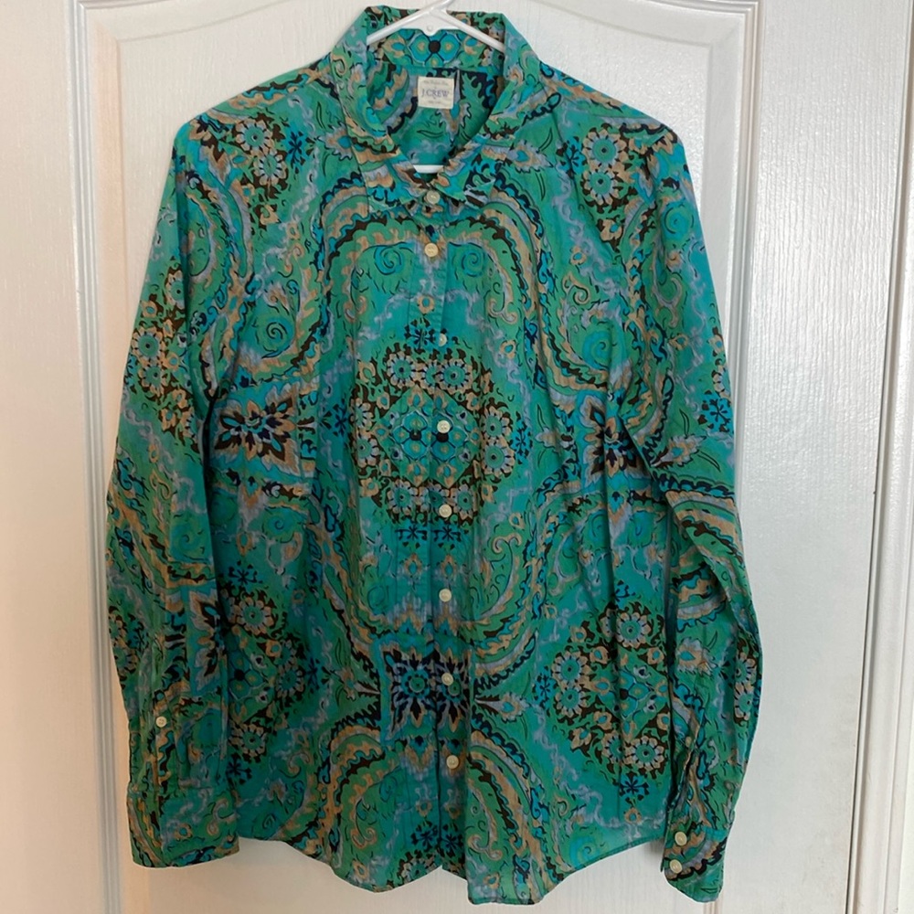 J.Crew cotton button down